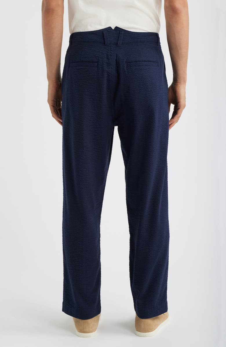 Imperfects Mr. Lynch's 1201M Seersucker Straight Leg Pants, Alternate, color, Dark Navy