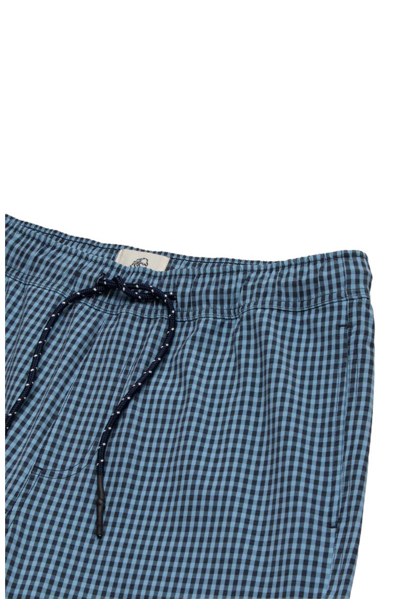 Jimmy 6.5" Gingham Volley, Alternate, color, Blue