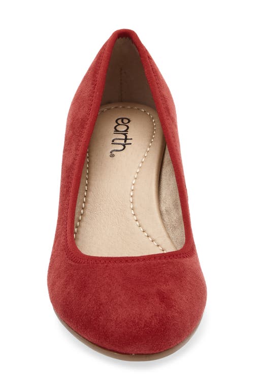Earth ® Rellia Block Heel Pump In Red