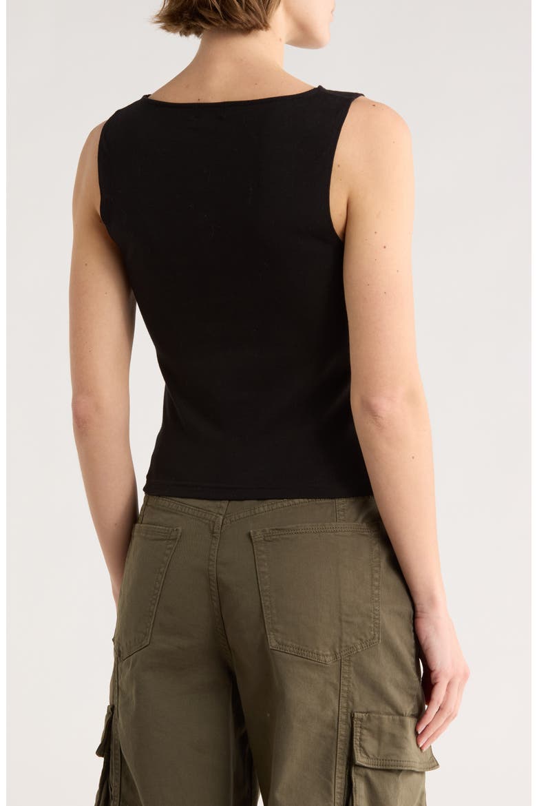 Super Stretch Tank Top, Alternate, color, BLACK001
