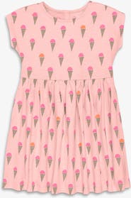 Primary Kids Backyard Dress In Ice Cream Cones