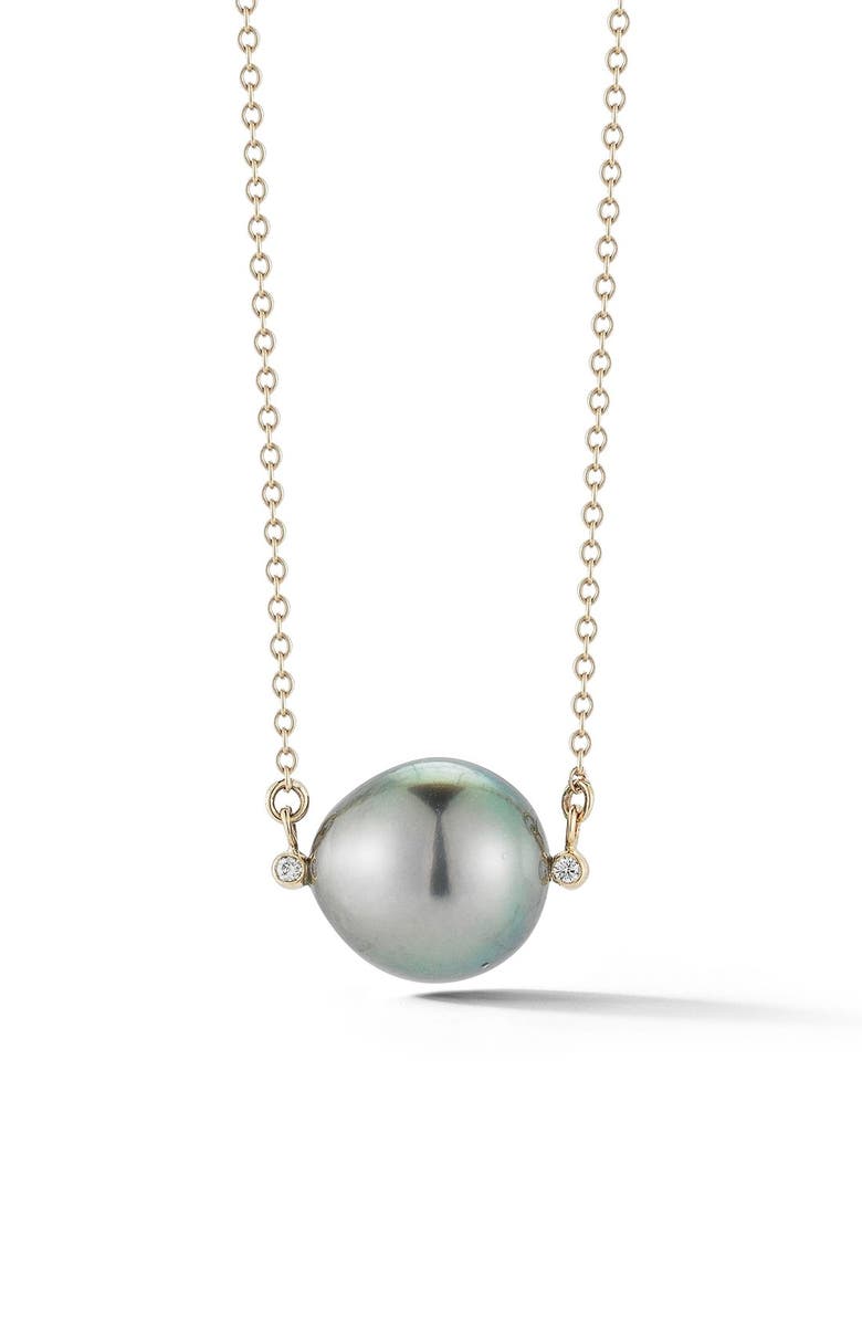 Mizuki Pearl Pendant Necklace, Main, color, 