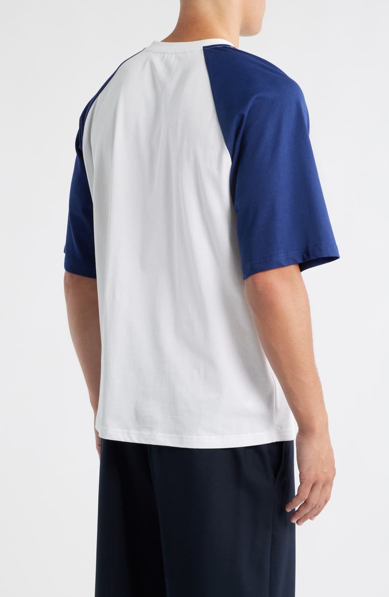 KROST Cully Raglan Baseball T-Shirt, Alternate, color, Dark Navy