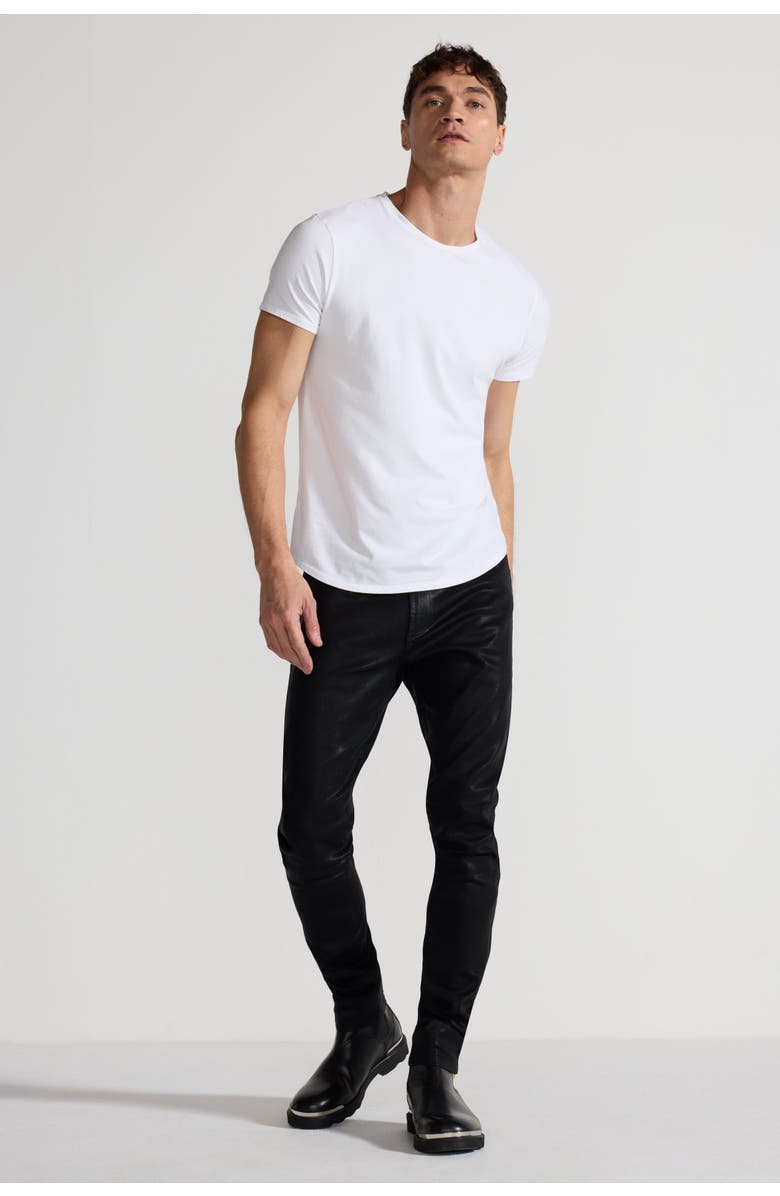 Monfrère Greyson Jeans, Alternate, color, Coated Noir