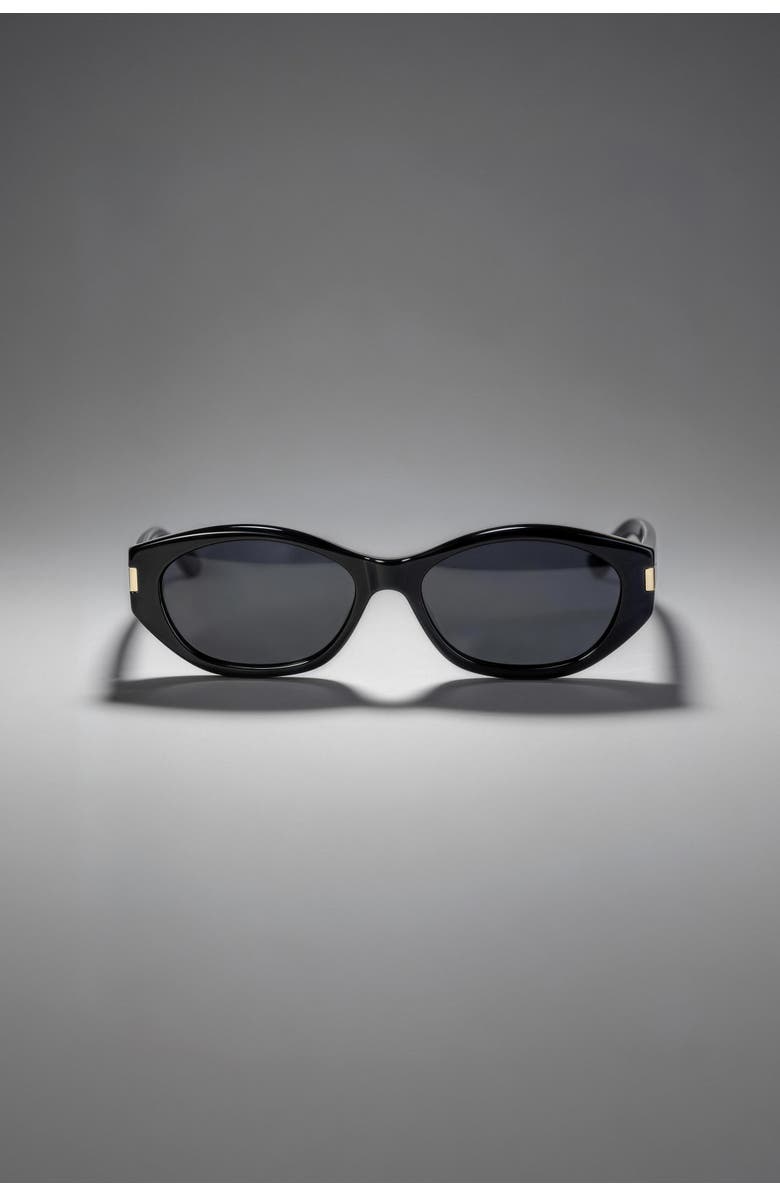 Classicharms Neo-Noir Polarized Sunglasses, Alternate, color, Black