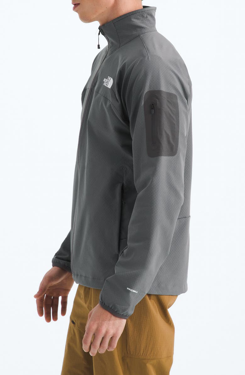 The North Face Tek Approach Water Repellent Jacket, Alternate, color, Smoked Pearl/ Anthracite Grey