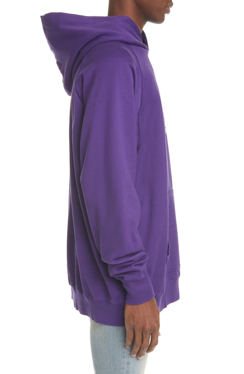 Needles Butterfly Graphic Oversize Hoodie, Alternate, color, 