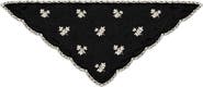 SAACHI Floral Embroidered Traingle Bandana