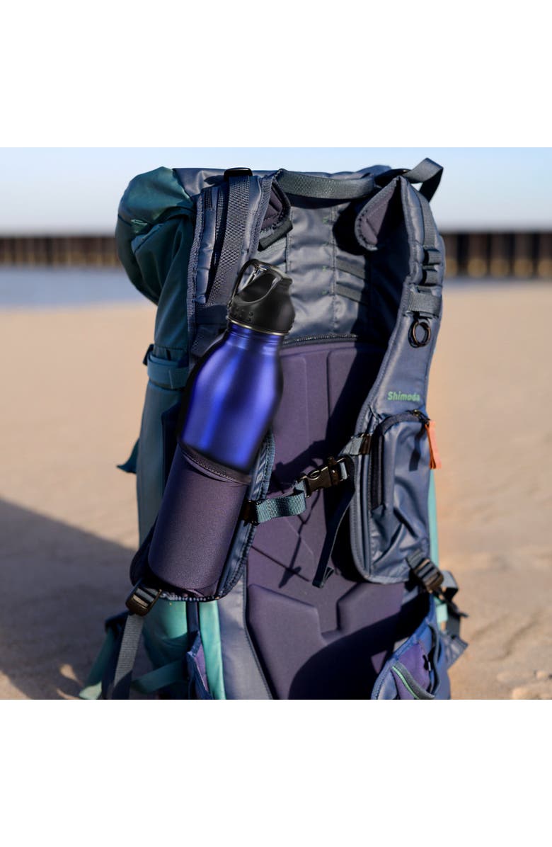 MR COFFEE Luster Hydration 2 Piece Stainless Steel Thermal Hydration Bottle Set, Alternate, color, Blue