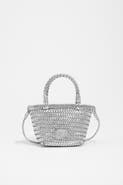 Bimba y Lola Plaited Mini Bag In Leather