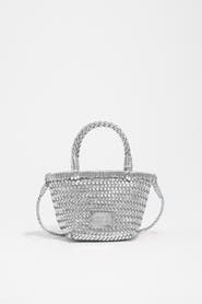 Bimba y Lola Plaited Mini Bag In Leather