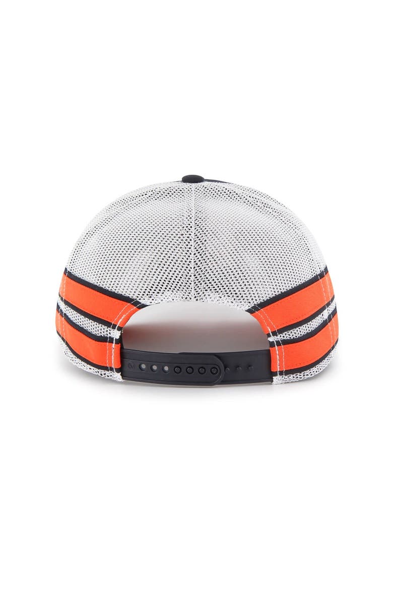 Men's '47 Navy Syracuse Orange Straight Eight Adjustable Trucker Hat, Alternate, color, Navy