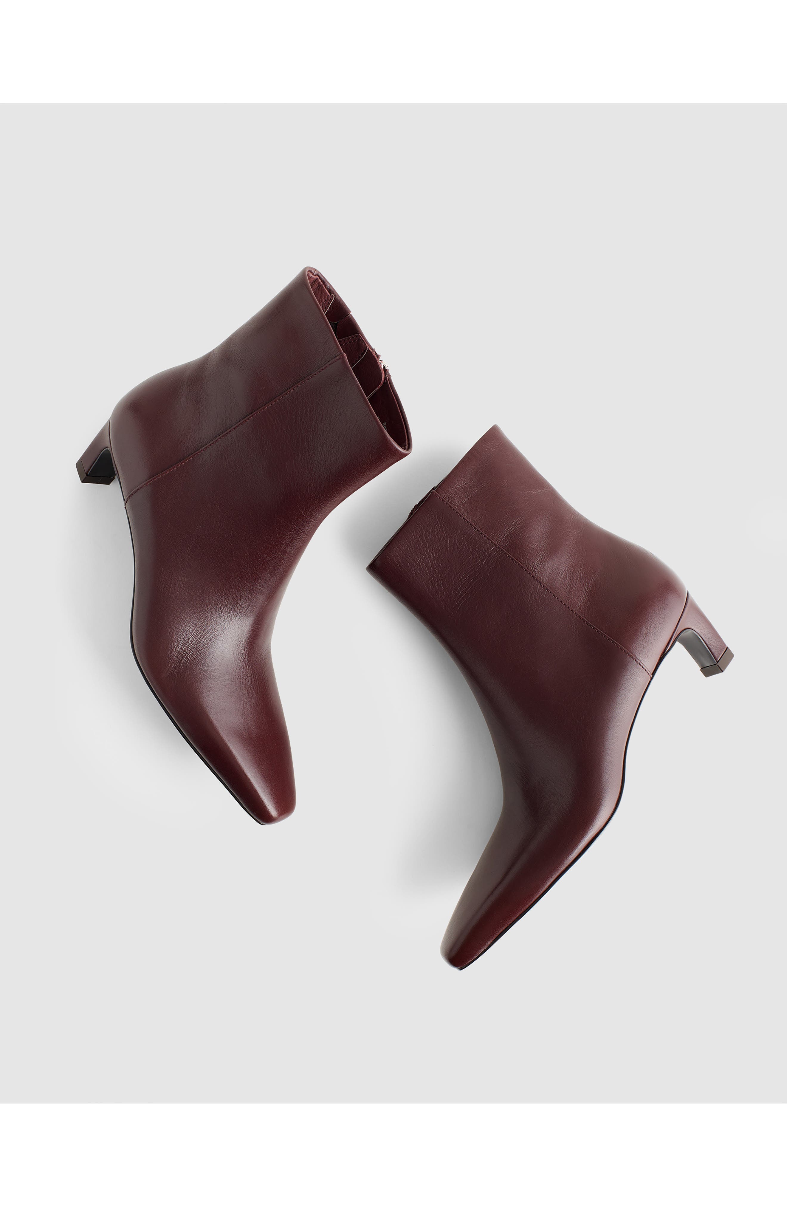 Cielo Set Back Heel Bootie, Alternate, color, OXBLOOD