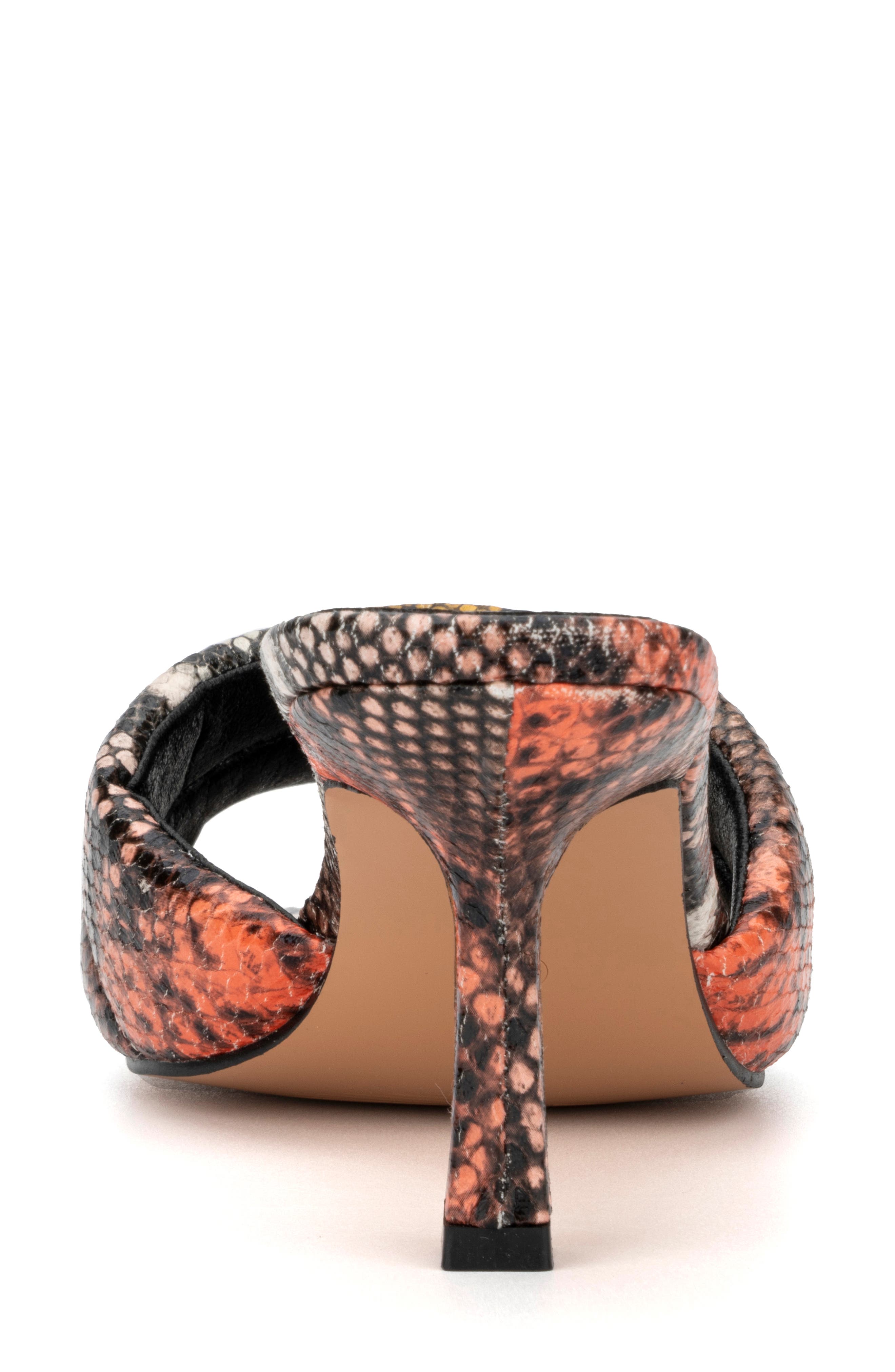 NEW YORK AND COMPANY Evelina Heeled Sandal, Alternate, color, Yellow Multi