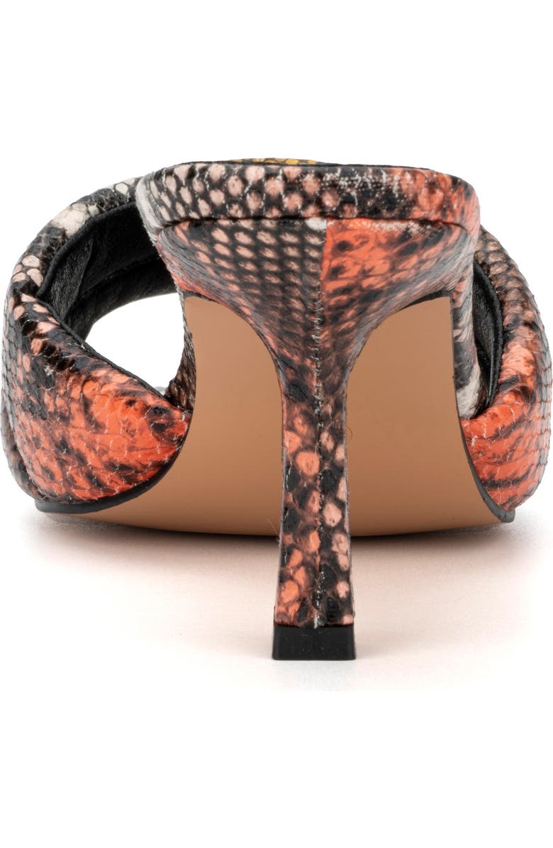 NEW YORK AND COMPANY Evelina Heeled Sandal, Alternate, color, Yellow Multi