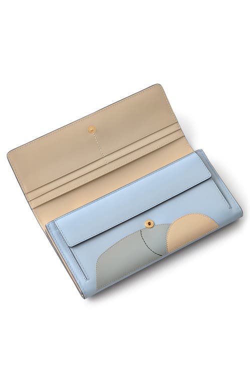 Radley Large Lighthouse Flapover Wallet In Blue