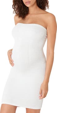 Cache Coeur Strapless Beach Maternity Dress