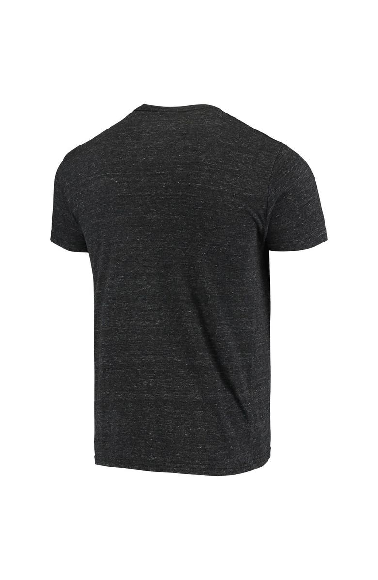 Retro Brand Men's Original Retro Brand Heathered Black Minnesota United FC Area Code Tri-Blend T-Shirt, Alternate, color, 