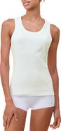 Papinelle Milla Stretch Cotton Rib Tank Top