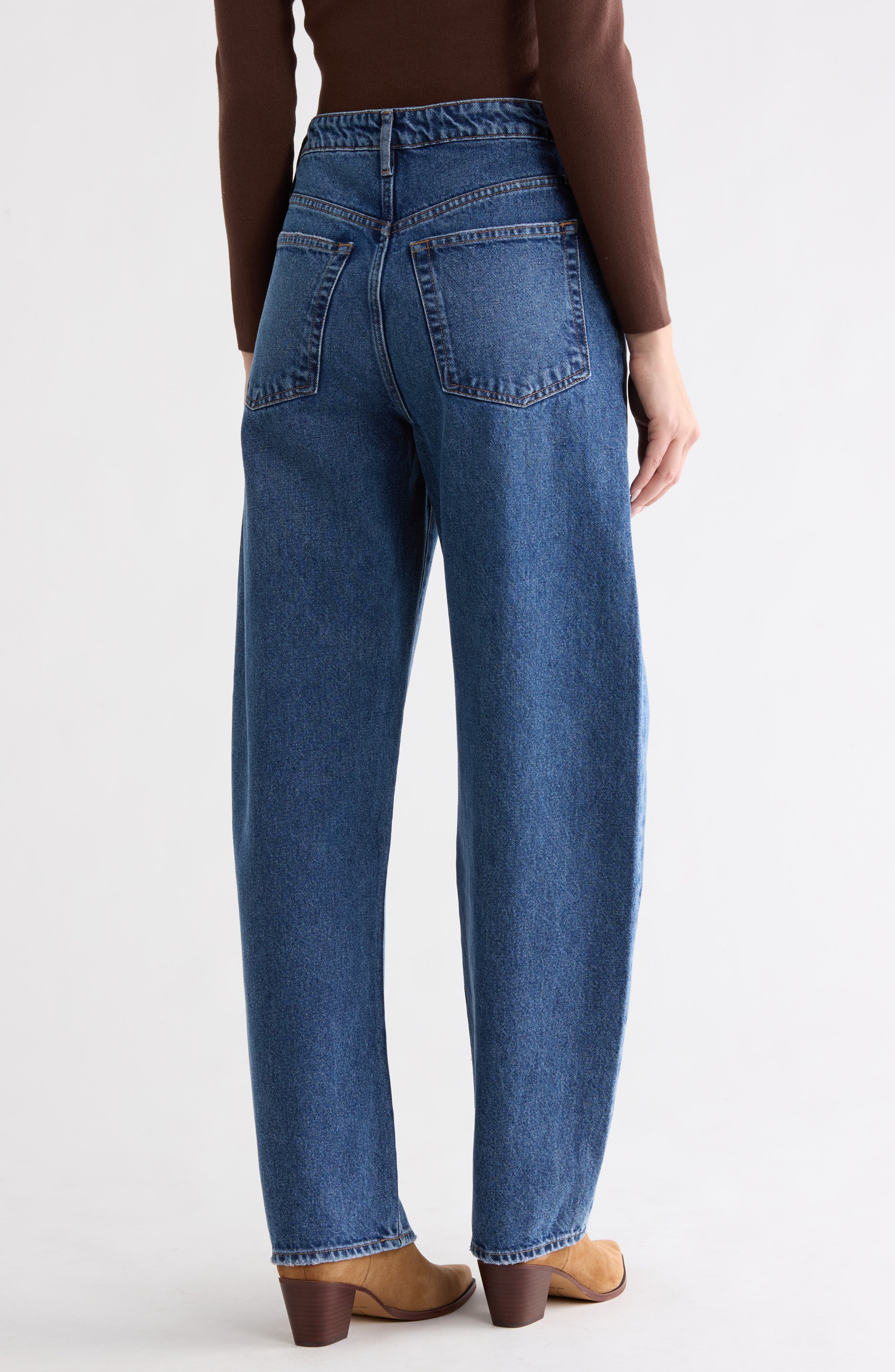 High Waist Barrel Jeans - image 4