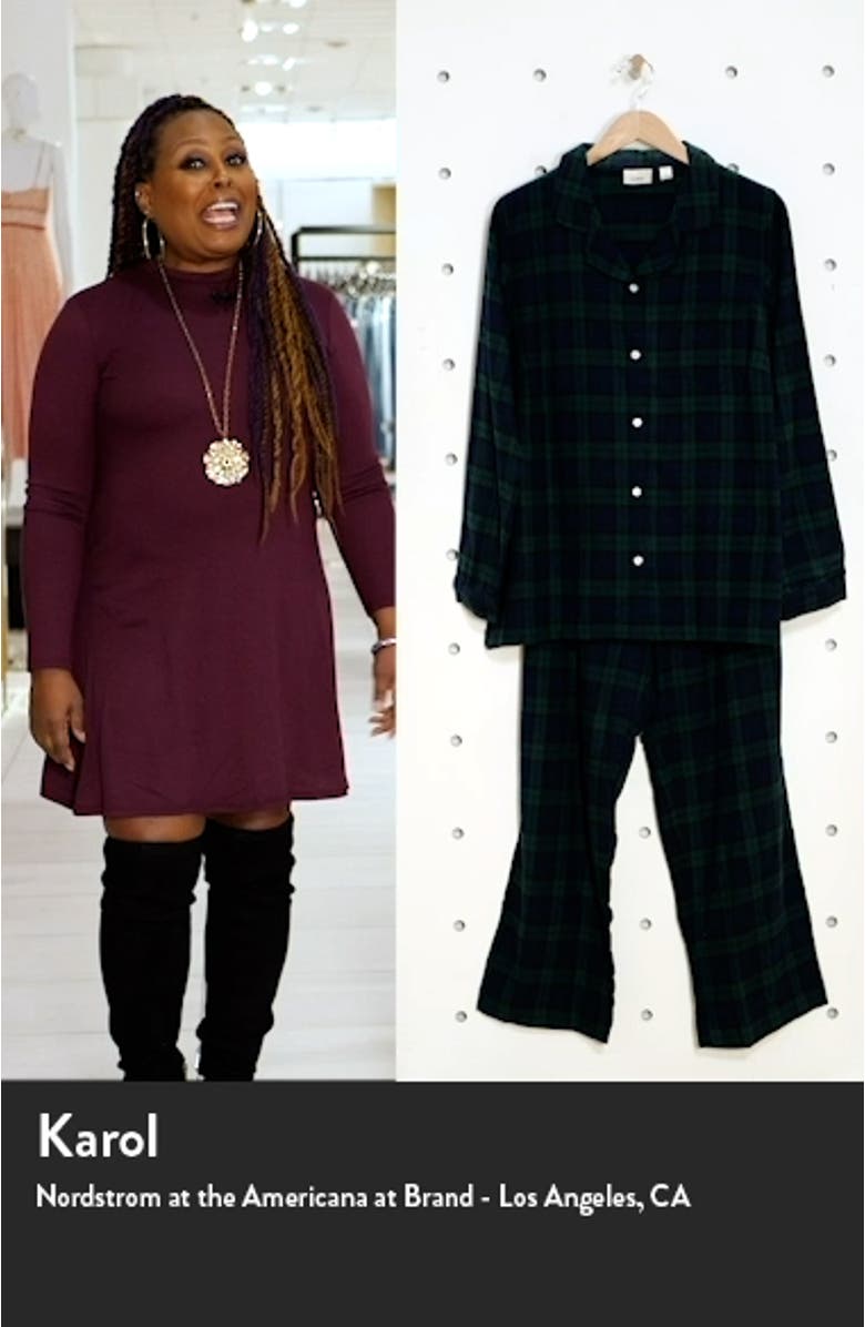 Scotch Plaid Flannel Pajamas, sales video thumbnail