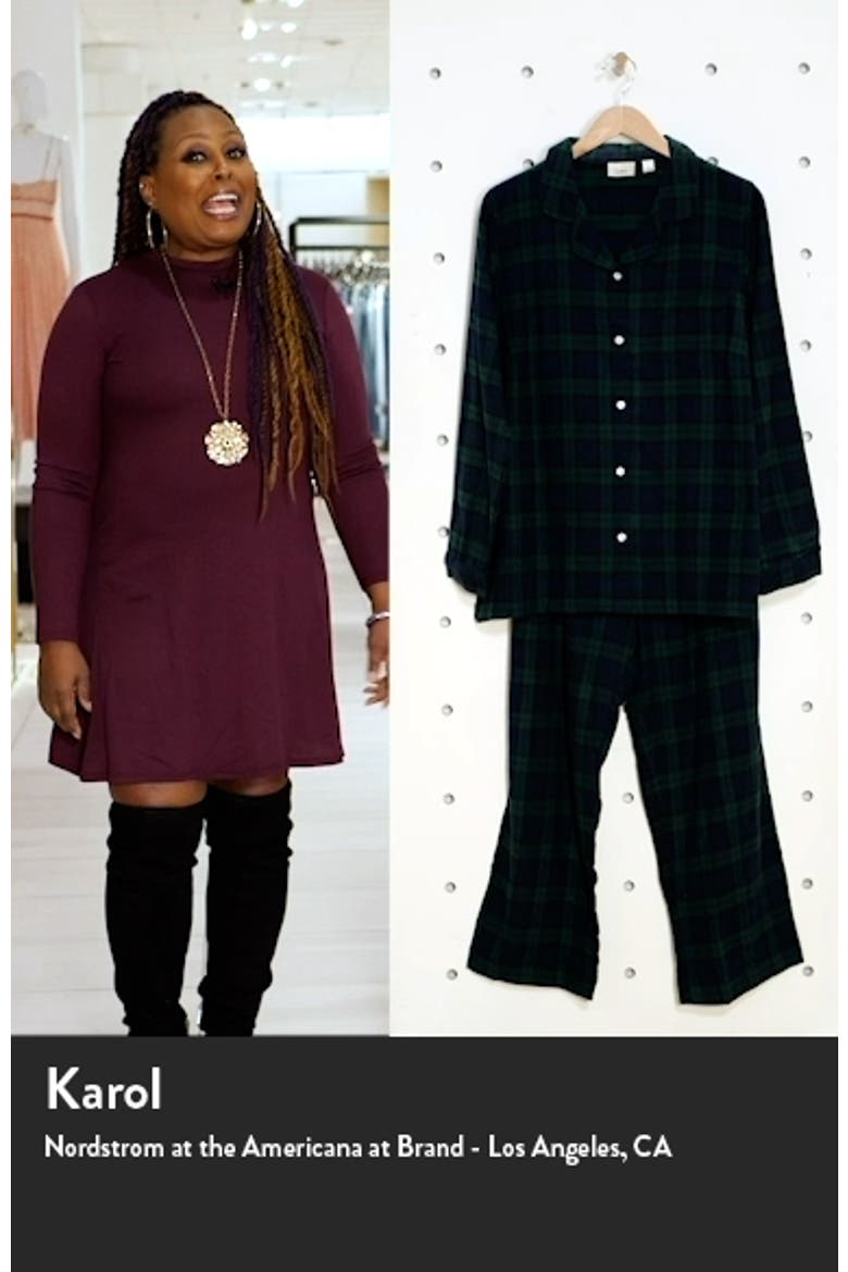 Scotch Plaid Flannel Pajamas video