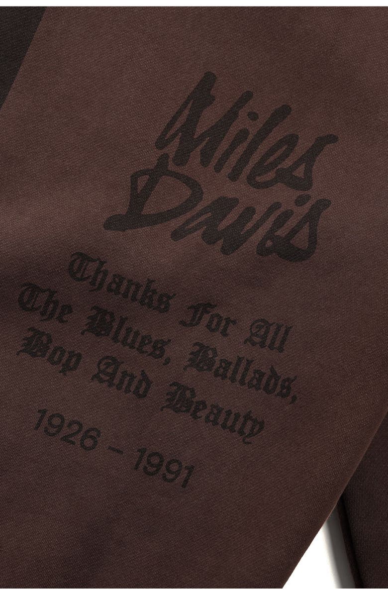 Butter Goods Thanks Miles Graphic Zip-Up Hoodie, Alternate, color, 