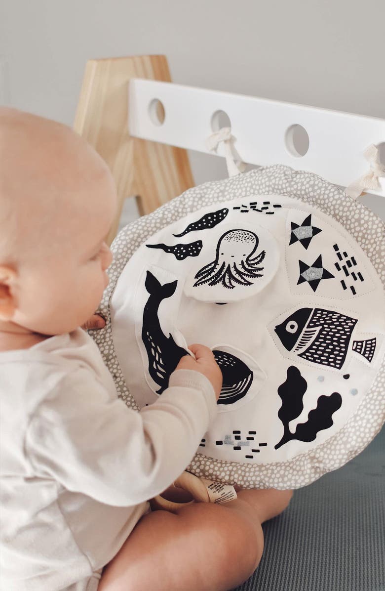 Wee Gallery Baby Sensory Activity Pad, Alternate, color, Ocean