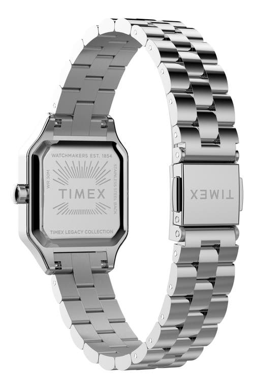 Timex ® Legacy Addison Two-tone Bracelet Watch, 23mm In Silver