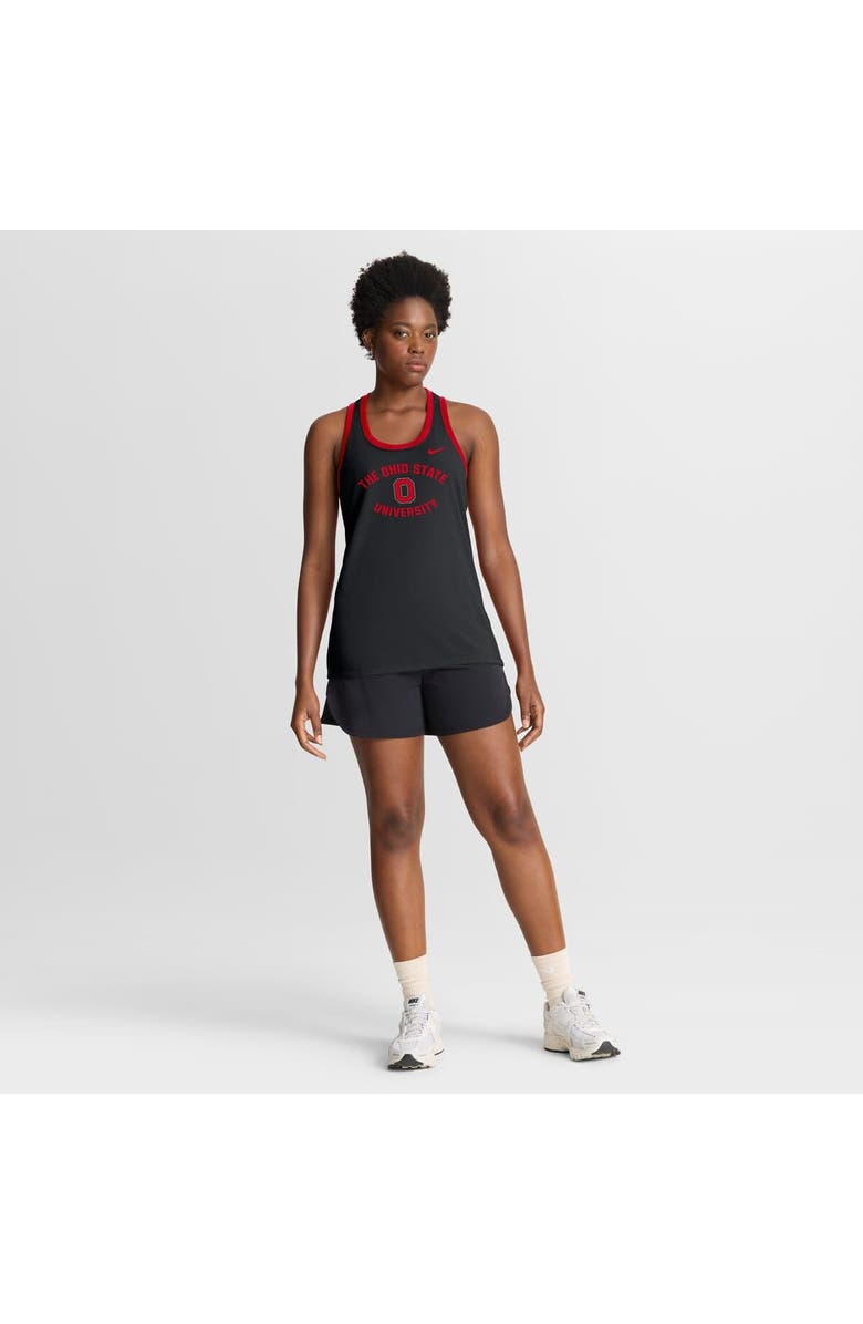 Nike Women's Nike Black Ohio State Buckeyes Uni Name Tri-Blend Dri-FIT Tank Top, Alternate, color, Black