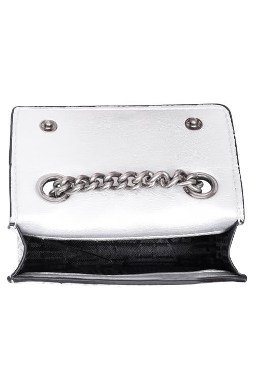 KURT GEIGER KURT GEIGER LONDON MICRO KENSINGTON FAUX LEATHER CROSSBODY BAG
