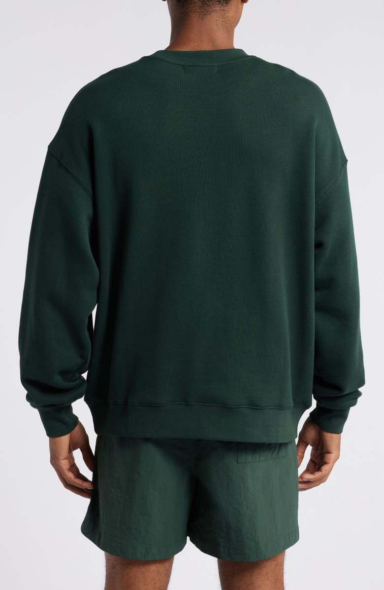 Museum of Peace & Quiet MOPQ Embroidered Crewneck Sweatshirt, Alternate, color, 