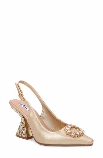 LADY COUTURE Spotlight Pointed Toe Slingback Pump