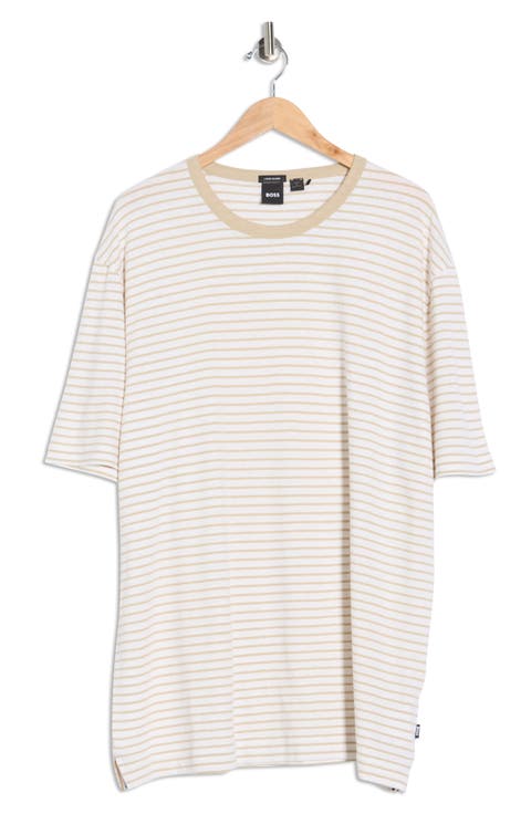 Taut Cotton & Linen Blend T-Shirt