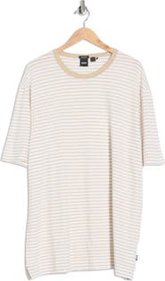 BOSS Taut Cotton & Linen Blend T-Shirt