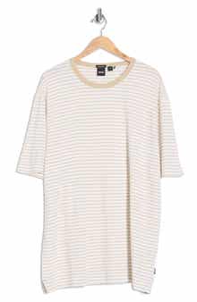 BOSS Taut Cotton & Linen Blend T-Shirt