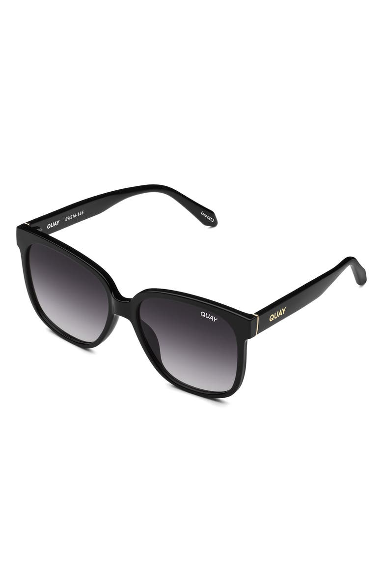 QUAY Wide Awake 59mm Square Sunglasses, Alternate, color,