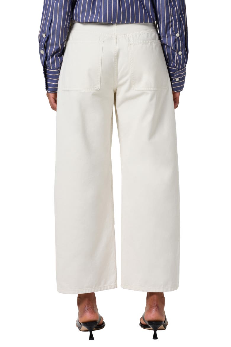 Ayla Wide Leg Utility Twill Pants, Alternate, color, PASHMINA (OFF WHITE)