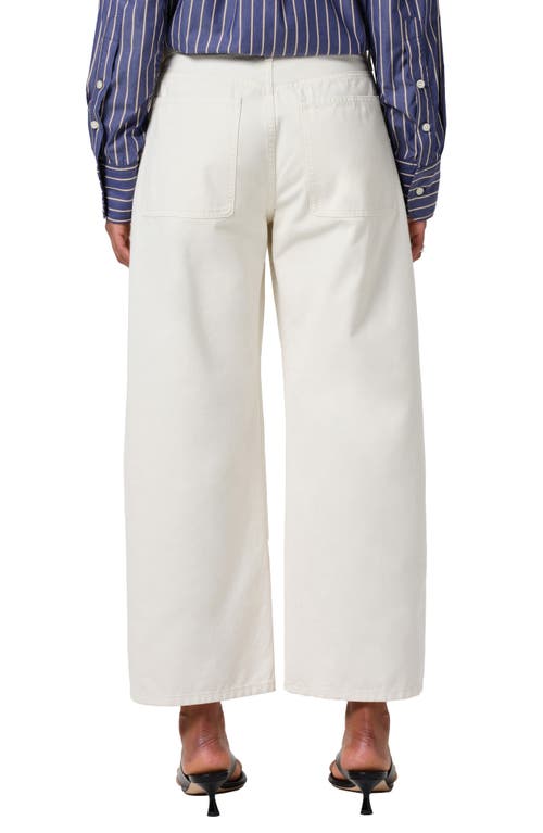 Citizen Of Humanity Ayla Ankle Utility Pockets Cargo Pants In Pashmina In Pashmina (off White)