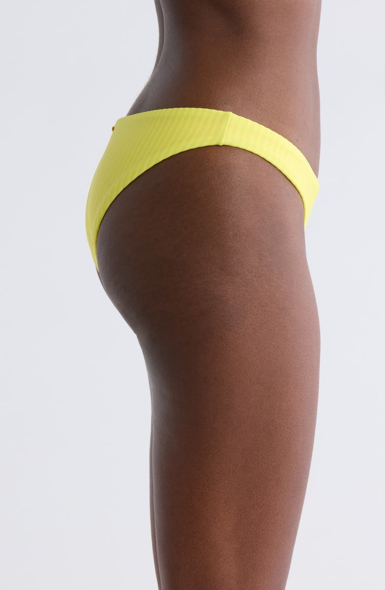 Maaji Flirt Reversible Bikini Bottoms, Alternate, color, Bright Yellow
