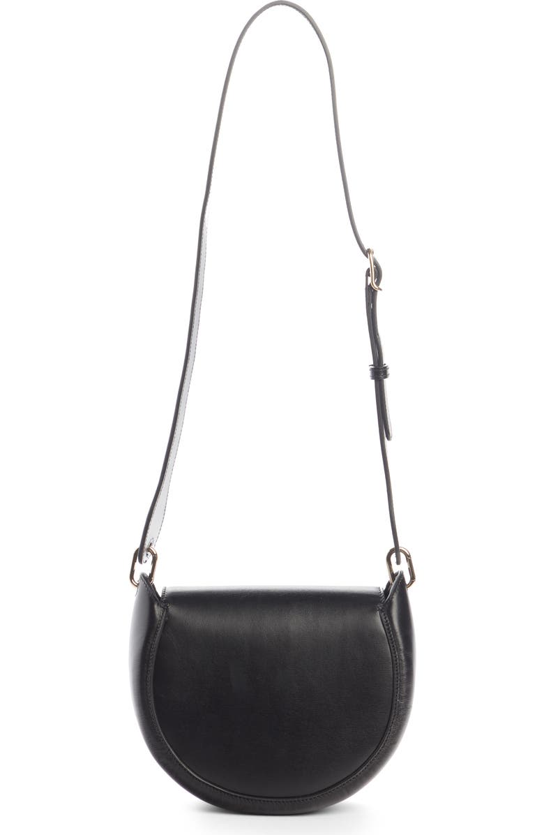 Chloé Small Arlene Leather Crossbody Saddle Bag, Alternate, color,