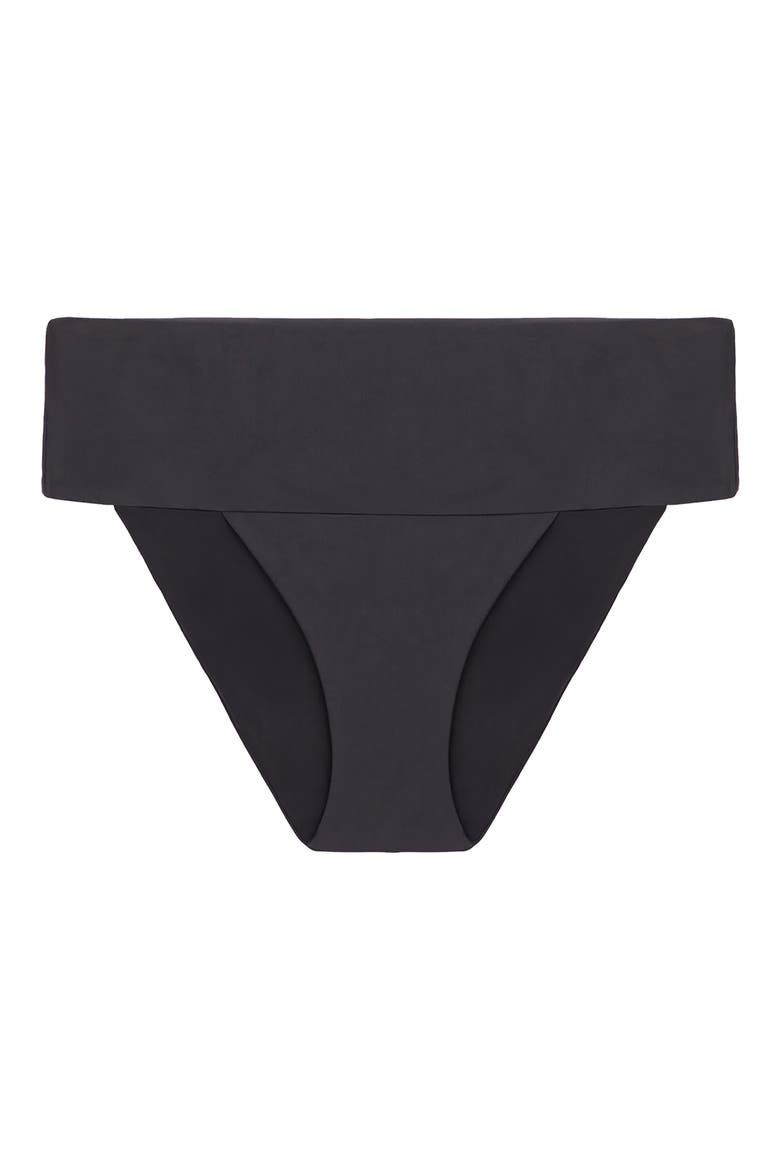 Jessica High Waist Bikini Bottoms, Alternate, color, GREY