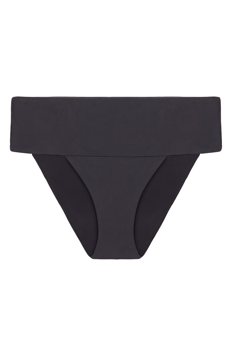 ViX Paula Hermanny Jessica High Waist Bikini Bottoms, Alternate, color, Grey