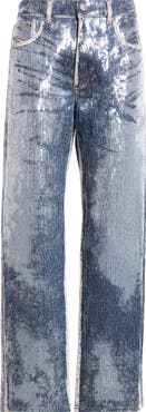 DIESEL® D-Ark Sequin Bootcut Jeans