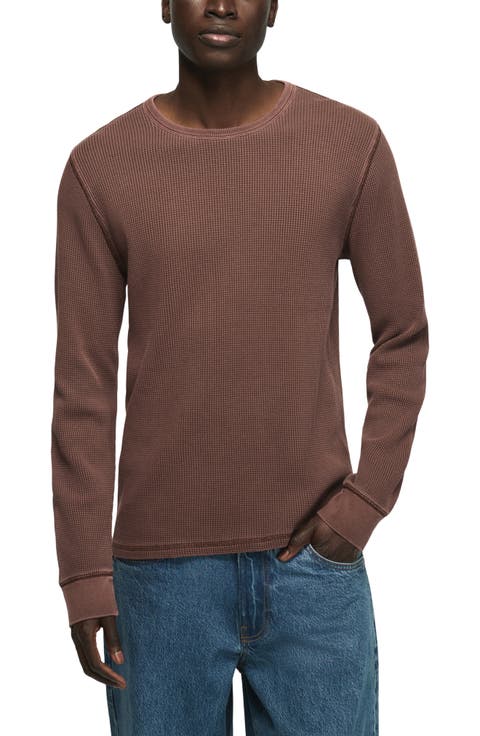 Long Sleeve Cotton Thermal T-Shirt