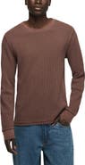 Lucky Brand Long Sleeve Cotton Thermal T-Shirt