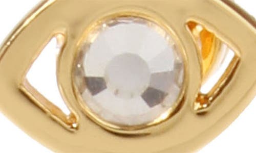 KURT GEIGER KURT GEIGER LONDON EVIL EYE FRONT/BACK EARRINGS