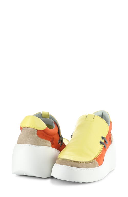 FLY LONDON FLY LONDON DAVY PLATFORM WEDGE SNEAKER