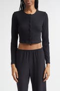 LESET Lauren Crop Cardigan