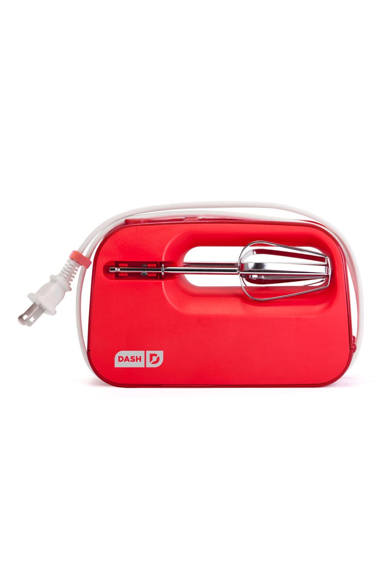 Dash Smartstore Hand Mixer - Red, Alternate, color, 